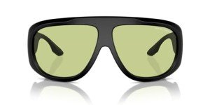 A|X Armani Exchange Matte Black Aviator Sunglasses