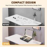 Leather Sunglasses Organizer with 8 Slots