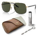 Ray-Ban RB3699 Square Sunglasses with Eyewear Kit