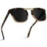 WearMe Pro Vintage Polarized Large Square Sunglasses