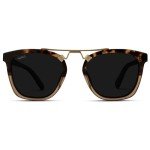 WearMe Pro Vintage Polarized Large Square Sunglasses