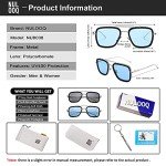 Tony Stark Polarized Aviator Sunglasses - 2 Pack