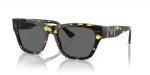 Versace VE4457 Havana Dark Grey Square Sunglasses