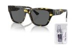 Versace VE4457 Havana Dark Grey Square Sunglasses