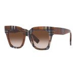 Burberry Kitty 49MM Brown Gradient Square Sunglasses
