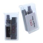 Tory Burch Horn Brown Hexagonal Sunglasses + Kit