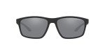 Armani Exchange Men's Matte Black Square Sunglasses