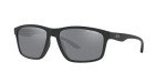 Armani Exchange Men's Matte Black Square Sunglasses