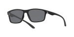 Armani Exchange Men's Matte Black Square Sunglasses