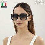 Gucci GG0632S Oversize Square Designer Sunglasses