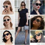 ANDWOOD Cat Eye Vintage Sunglasses for Women