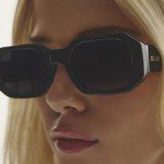 Quay Women's Black Square Sunglasses with UV Protection