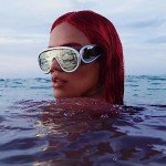 Trendy Oversized Silver Mirrored Sunglasses for All
