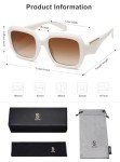 Trendy Polarized Square Sunglasses for Women & Men
