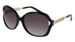 Gucci 0076S Black/Grey Sunglasses for Women