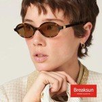 Breaksun Retro Oval Sunglasses - 90s Vintage Style