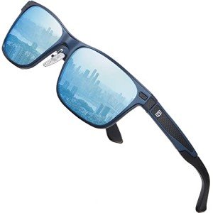 Men's Vintage Polarized Aluminum Frame Sunglasses 8207