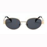 Trendy Retro Oval Sunglasses for Men and Women