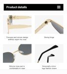 Trendy Retro Oval Sunglasses for Men and Women