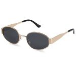 Trendy Oval Polarized Sunglasses for Men and Women