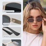 Trendy Oval Polarized Sunglasses for Men and Women