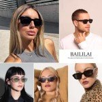 Trendy Rectangle Sunglasses for Stylish Protection