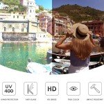 FEISEDY Retro Cat Eye Sunglasses for Women