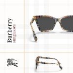 Burberry Elsa Rectangular Sunglasses with Eyewear Kit