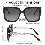 Trendy Polarized Cat Eye Sunglasses for Women