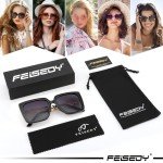 Trendy Polarized Cat Eye Sunglasses for Women