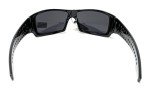 Locs Men's Black Rectangular 63mm Sunglasses
