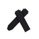 AnSettle Black Silicone Watch Strap for Hublot