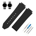 MMBAY Big Bang Black Silicone Watch Band