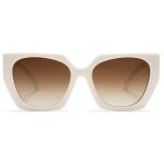 Trendy Oversized Polarized Square Cat-Eye Sunglasses