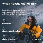 VALLON Heron Glacier Sunglasses with Side Shields