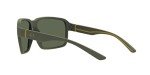 Armani Exchange Men's Matte Olive Square Sunglasses