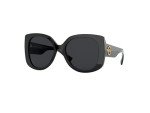 Versace VE4387 Black Rectangle Sunglasses + iWear Kit
