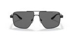 Armani Exchange Men's Matte Black Square Sunglasses