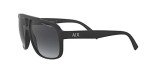 Armani Exchange Men's AX4104S Black Gradient Sunglasses