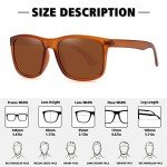 MEETSUN 3-Pack Polarized Sunglasses for All Styles