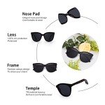 Polarized Cat Eye Sunglasses for Women