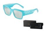 Dolce & Gabbana DG6184 Light Blue Mirror Sunglasses