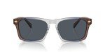 COACH Men's Universal Fit Square Sunglasses - Pecan Blue