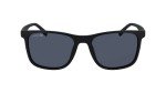 Lacoste Men's Black Rectangular Sunglasses 55mm