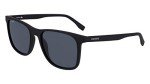 Lacoste Men's Black Rectangular Sunglasses 55mm