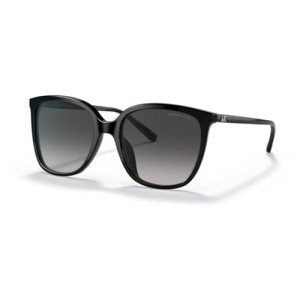 Michael Kors Anaheim Black Gradient Square Sunglasses + Kit