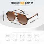 Trendy Polarized Aviator Sunglasses for Everyone