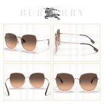 Burberry Rose Gold Gradient Sunglasses for Women