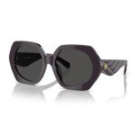 Tory Burch Hexagonal Black/Dark Grey Sunglasses Bundle