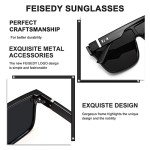 Unisex Fashion Mirrored Sunglasses - UV400 B2996 Black